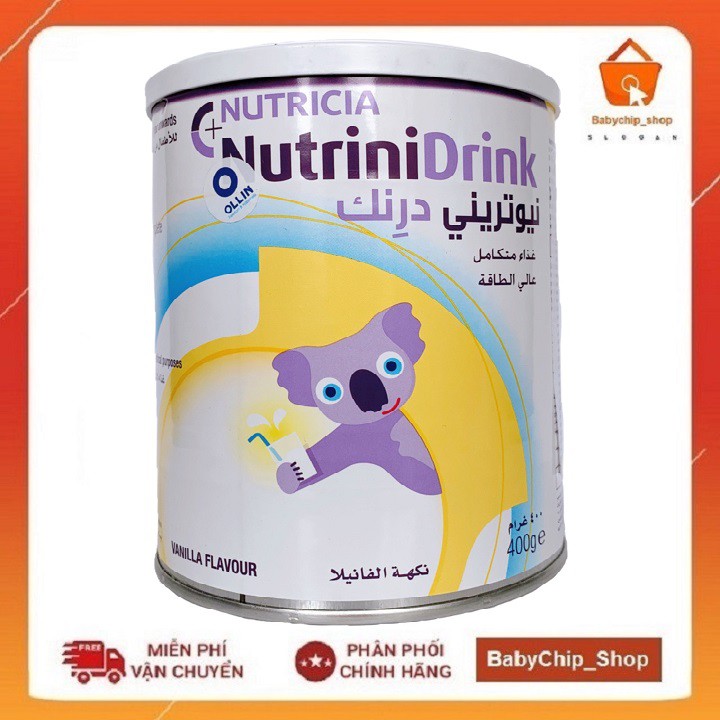 Sữa NutriniDrink vị Vani 400g [Date 02/2022]