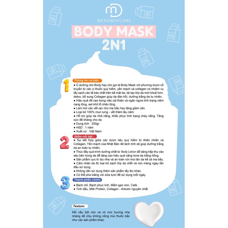 2 Kem dưỡng da + 1 BODY MASK | BigBuy360 - bigbuy360.vn