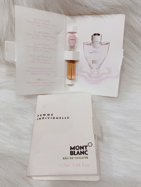 🧚🏻‍♀️🧚🏻‍♀️ Mẫu thử nước hoa Mont Blanc 2ml 🧚🏻‍♀️🧚🏻‍♀️