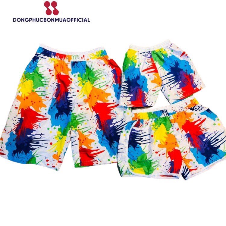 Quần đi biển mẫu sơn nam nữ hội nhóm vải dù đẹp, không dính cát thương hiệu DONGPHUCBONMUAOFFICIAL mẫu mới 2022
