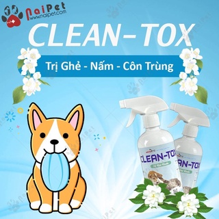 Xịt Khử Mùi Hôi Diệt Khuẩn Chuồng Cho Vật Nuôi Clean-Tox Amitavet 500ml