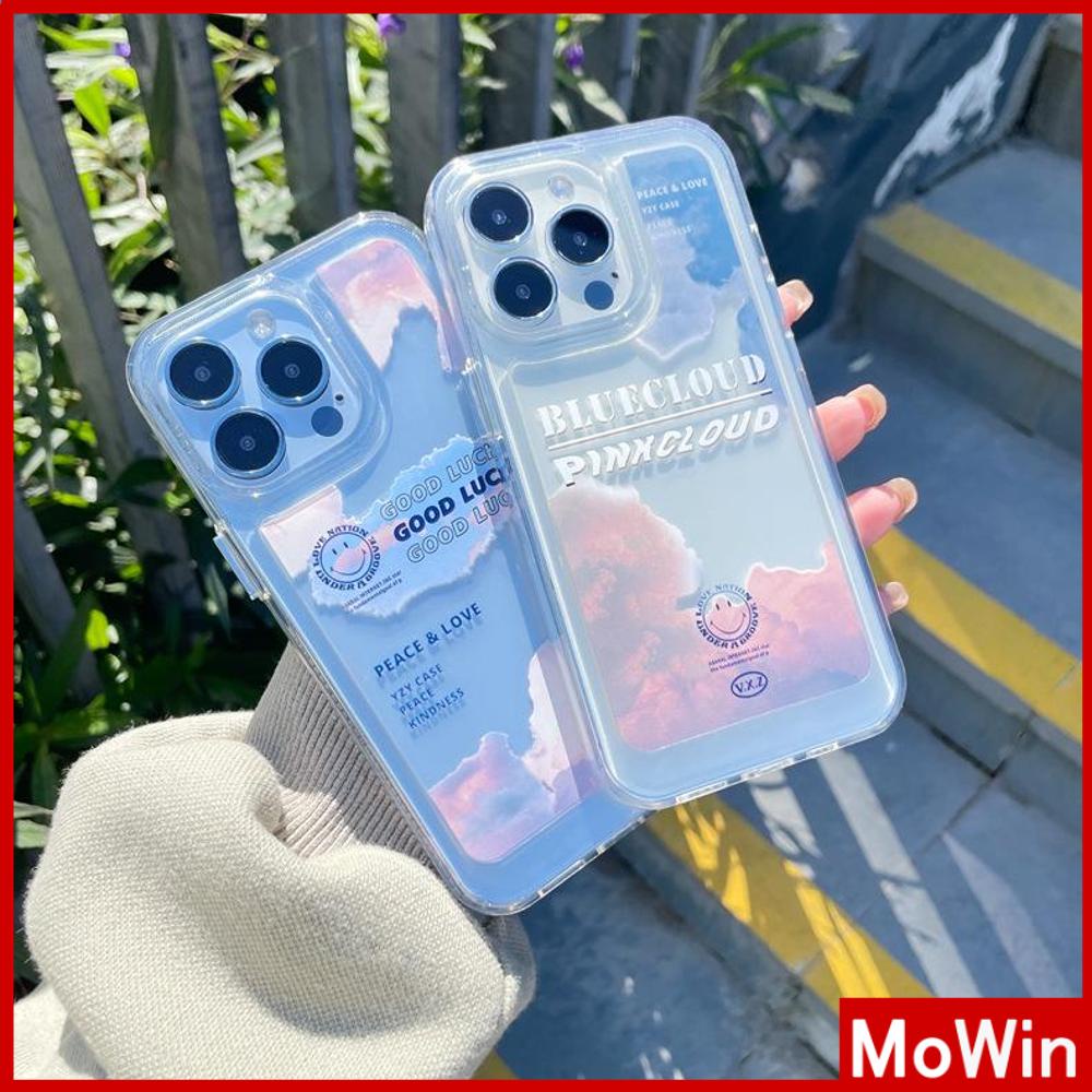 Ốp điện thoại TPU mềm dày trong suốt chống sốc bảo vệ camera thích hợp cho iPhone 13 Pro Max 12 Pro Max 11 7+