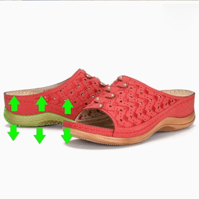 Tikp Xăng đan Đế Dày  Kasut Selipar Wanita Size 35-43 5 Màu