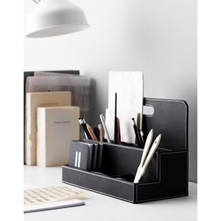 [MÃ SPE59353 HOÀN XU 10K CHO ĐƠN TỪ 50K] Khay da sắp xếp bàn làm việc RISSLA IKEA chính hãng