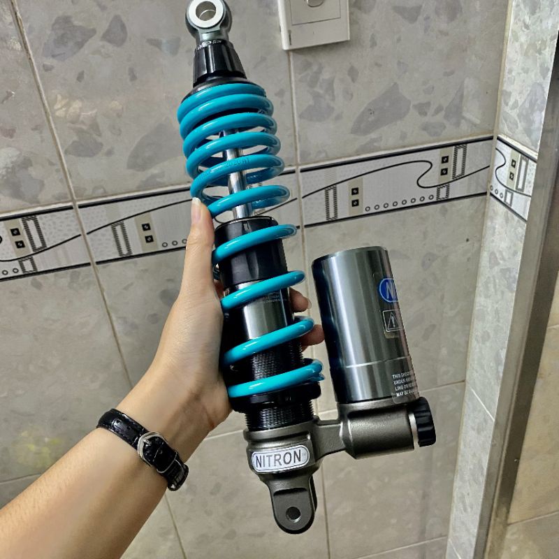 Phuộc NITRON bình dầu cho các xe tay ga 1 phuộc Vario Click Vision Liberty....
