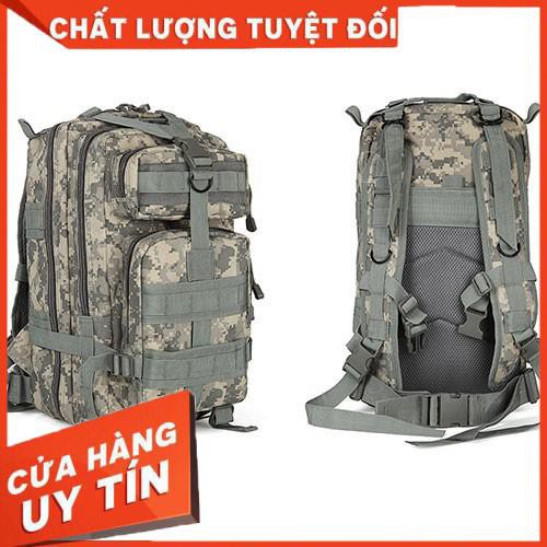 [ FREESHIP TOÀN QUỐC ] Balo Phượt 3P Phong Cách Army - Balo 21Lit -  Vải Dày, Quai Đệm Bền - BH 3 Tháng Sử Dụng RiBô