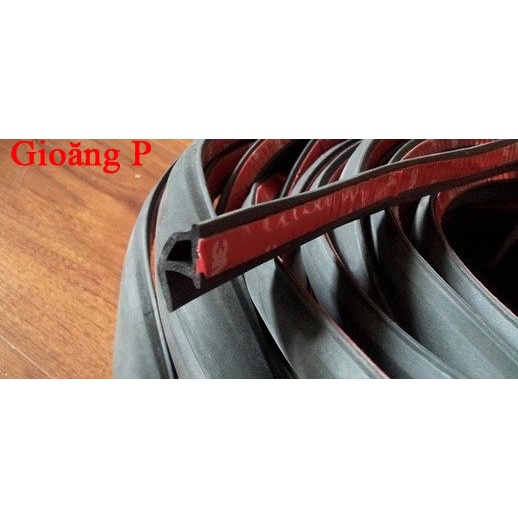 Roan cao su cách âm chống ồn ô tô  roan chữ D, Chữ P