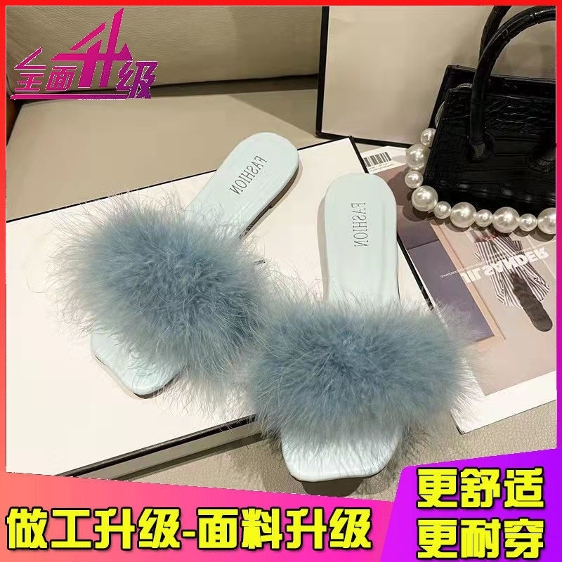 Dép Lông Xù Xinh Xắn Thời Trang Cho Nữ