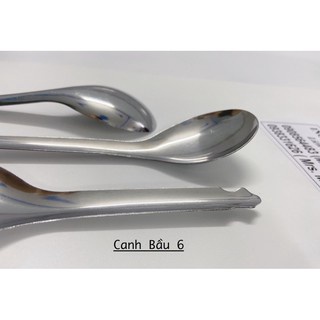 Set 10 muỗng canh bầu inox cao cấp