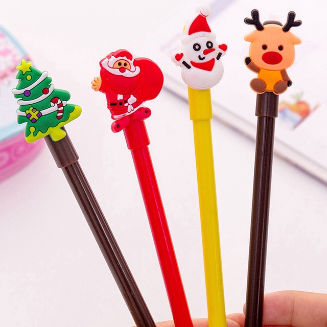 Bút gel nước thiết kế họa tiết giáng sinh