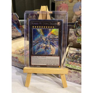 [ Dưa Hấu Yugioh ] Lá bài thẻ bài Number 99 Utopic Dragon - Secret Rare - Tặng bọc bài nhựa bảo quản