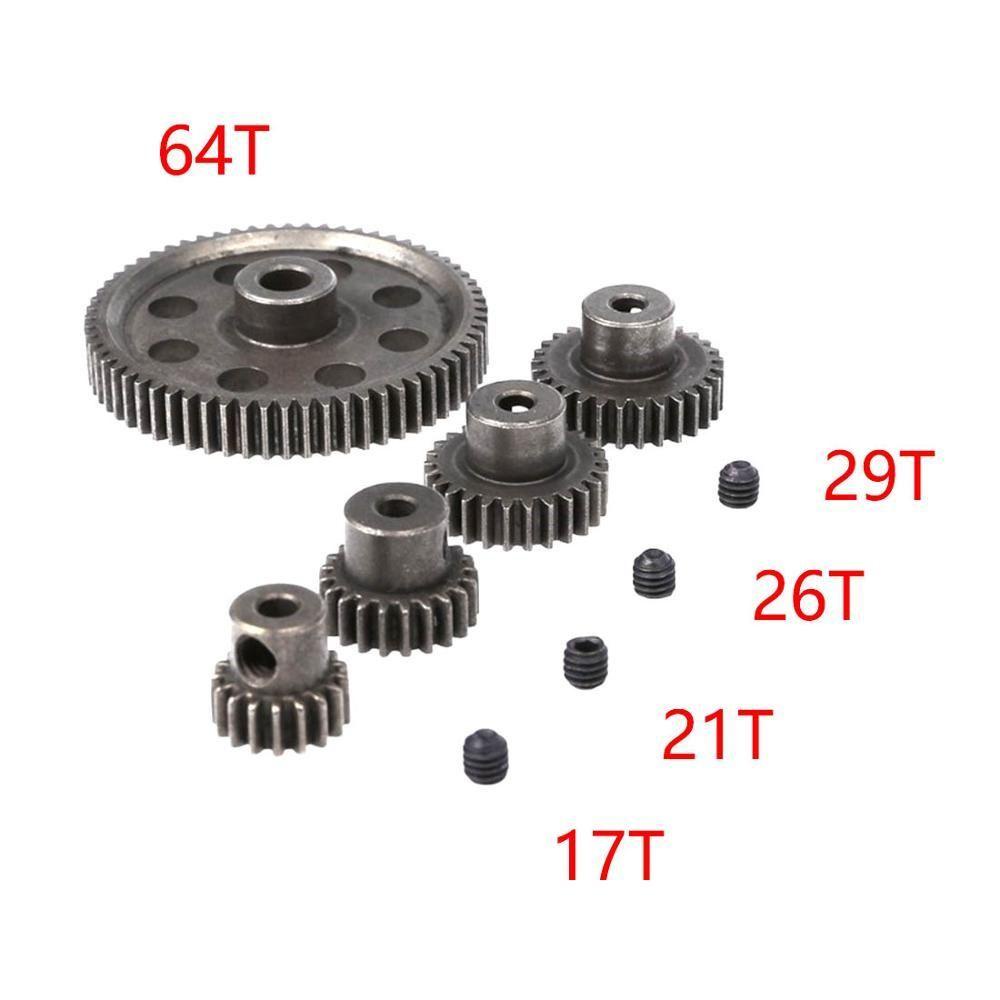 Bánh Răng Chính 17T 21T 26T 29T Cho HSP Himoto Amax For Redcat Exceed 94111 RC
