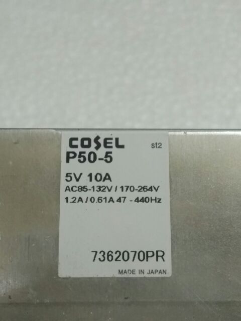 Nguồn tổ ong COSEL P50-5. 5V 10A