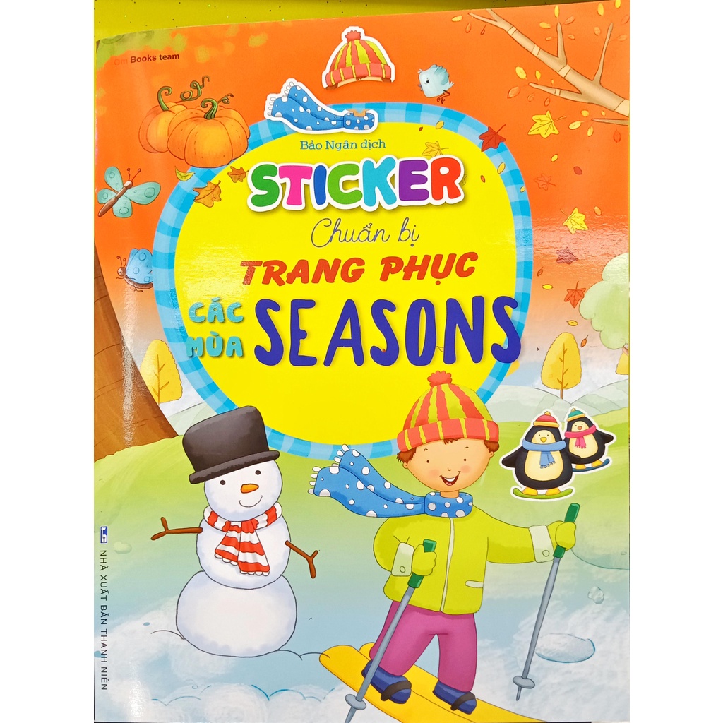 Sách - Sticker Chuẩn bị Trang Phục [NDBOOKS]