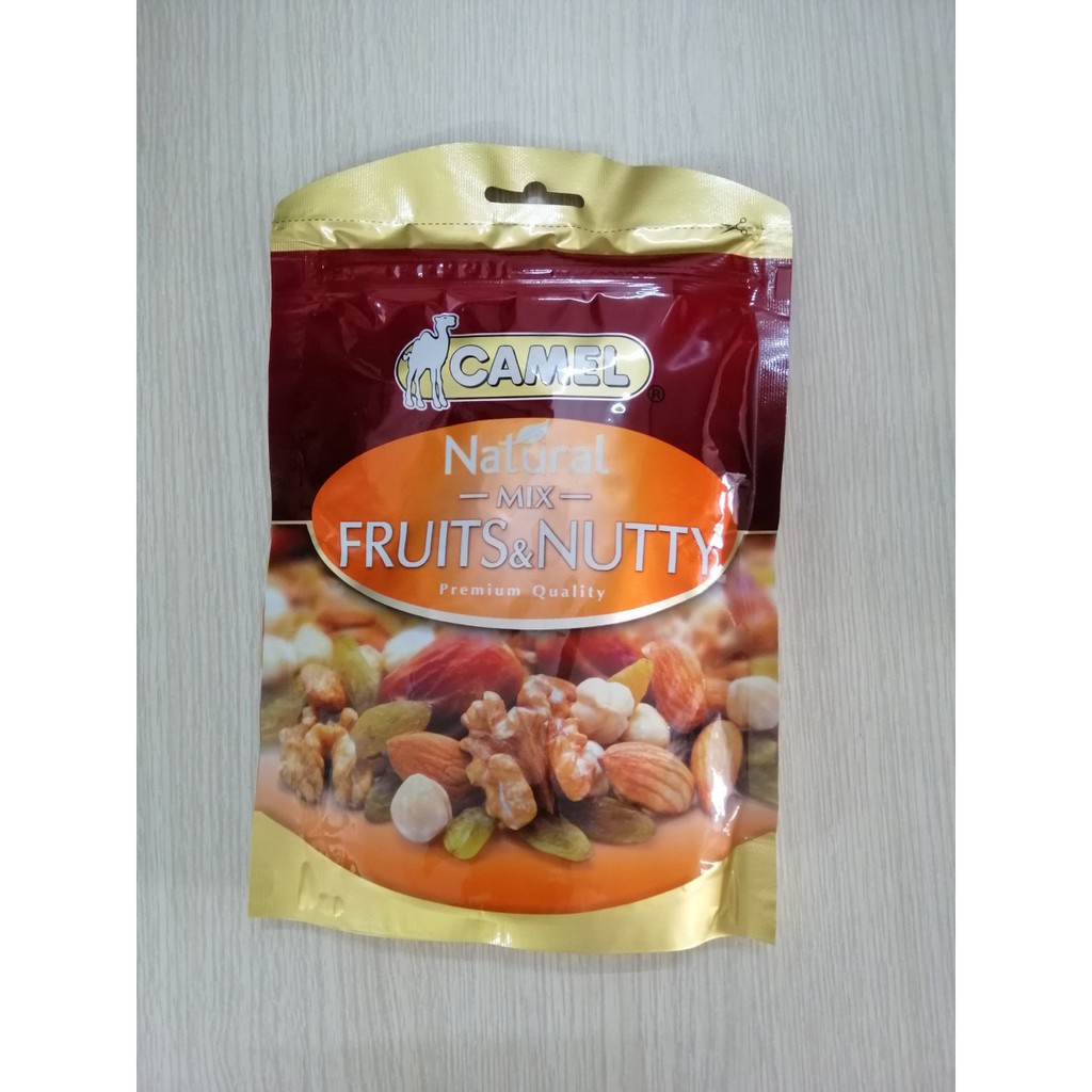 HẠT VÀ QUẢ THẬP CẨM SẤY KHÔ TỰ NHIÊN CAMEL (150G)