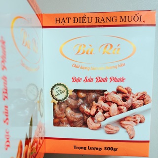 [ Hút Chân Không ] 500gr Hạt Điều Rang Muối BÀ RÁ - Loại AB