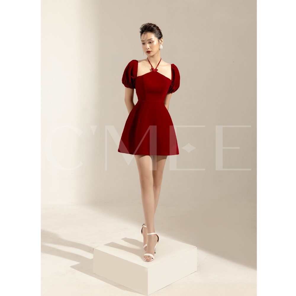 Váy yếm Butterfly Mini Dress - C’MEE