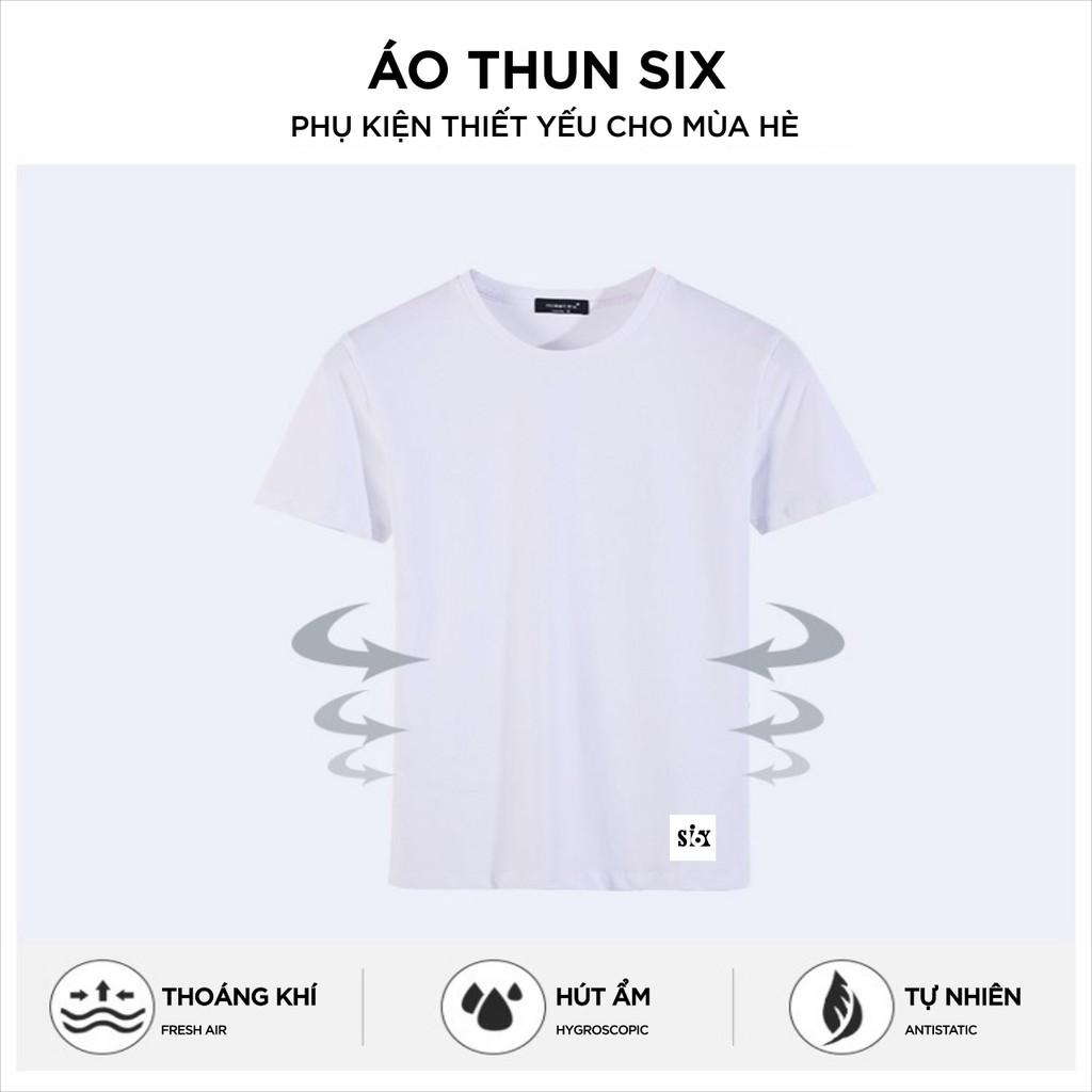 Áo phông nam nữ màu trơn đi làm đi chơi, thoải mái, thoáng mát | BigBuy360 - bigbuy360.vn