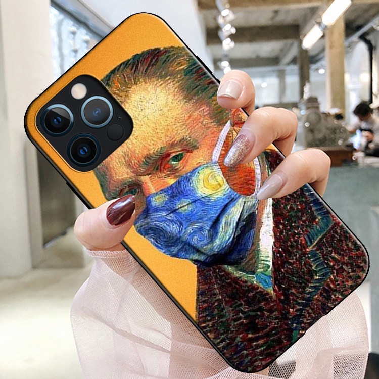 Ốp Điện Thoại Mềm In Hình Tranh Vẽ Van Gogh Cho Xiaomi Redmi Note 11 9T 10 9 9S K20 Pro Max JE15 Mới