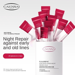 Mặt Nạ Ngủ Lucy Fullerene Collagen Dưỡng Ẩm Nuôi Dưỡng Làm Săn Chắc Và Làm Trắng Sáng Da