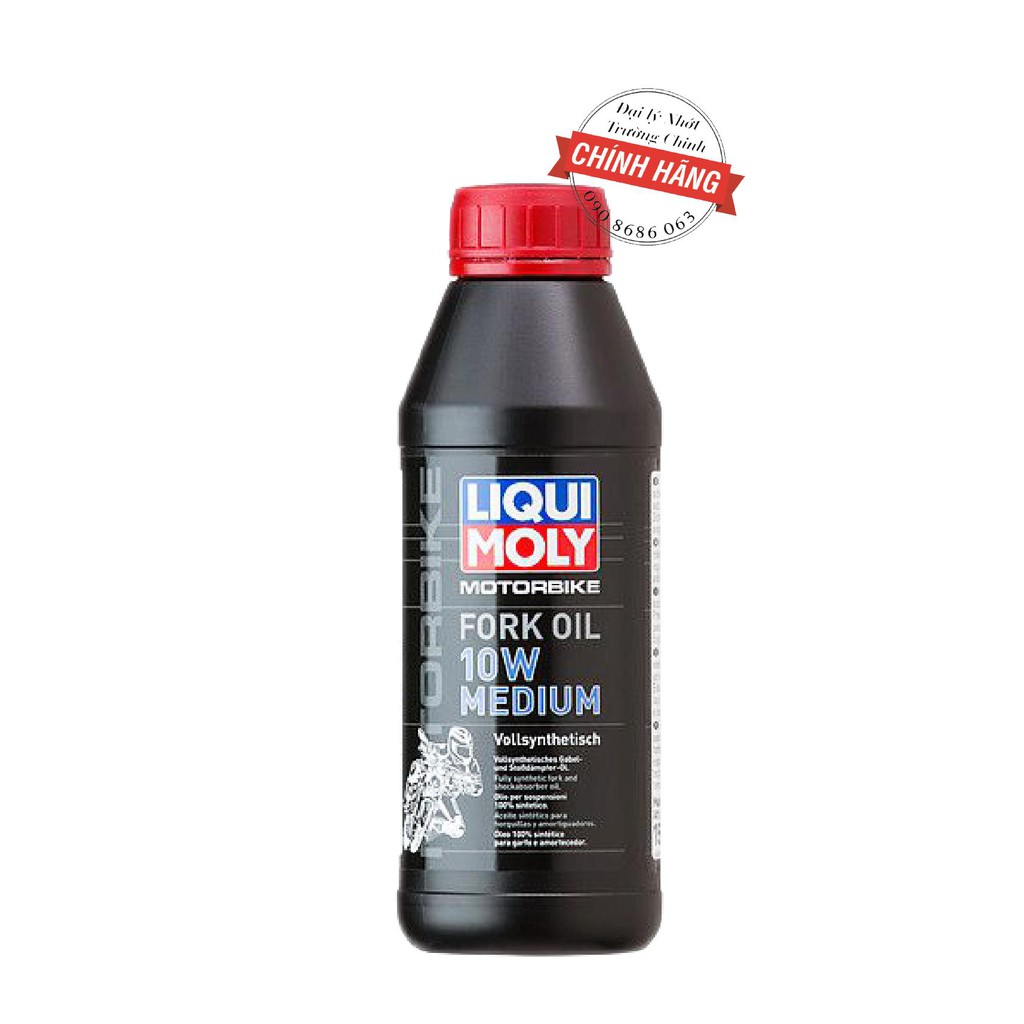 Dầu phuộc nhún Liqui Moly 10W Medium 500ML