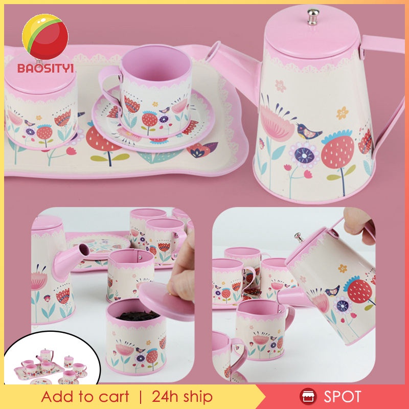 Bộ 12 món đồ chơi giả tách trà cho bé