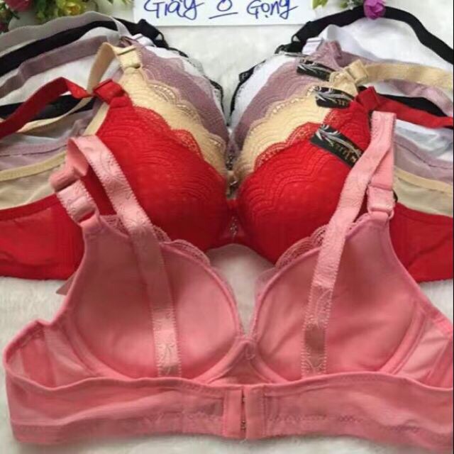 (9266)lẻ=sỉ áo lót ren nâng ngực_thai lan