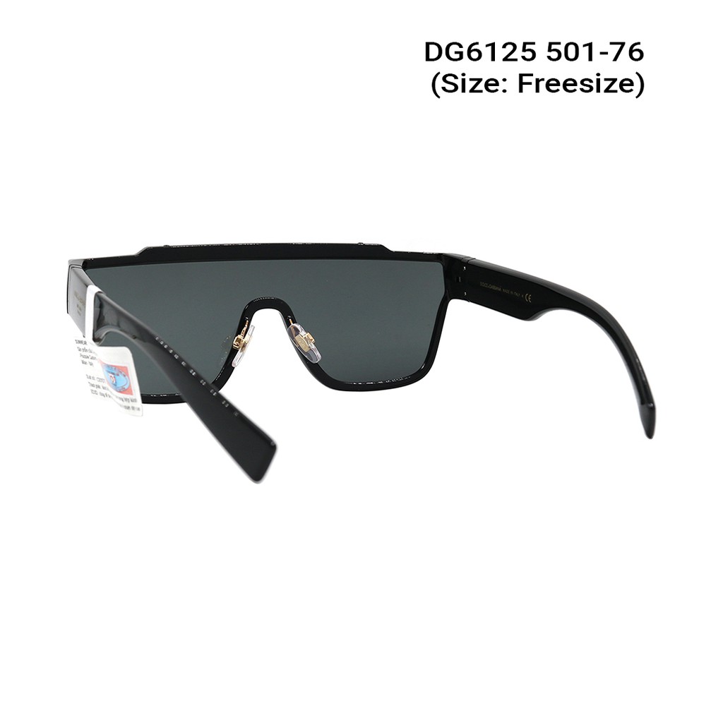 Kính mát chính hãng Dolce Gabbana DG6125 màu sắc thời trang, thiết kế dễ đeo bảo vệ mắt
