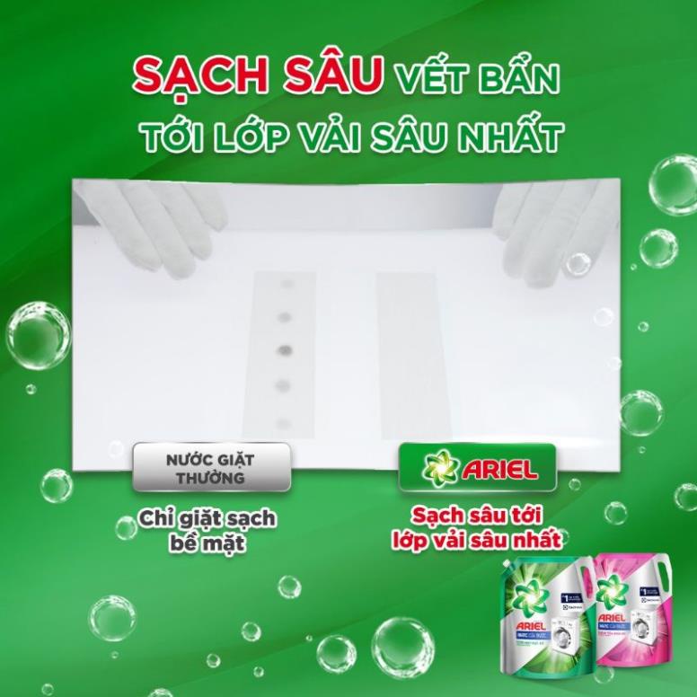Nước Giặt Ariel Cửa Trước Nhiều Mùi Hương - Túi 3.2Kg/3.05Kg