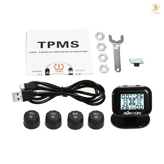 Hệ Thống Giám Sát Áp Suất Lốp Màn Hình Lcd 4 Cảm Ứng B' E & Tk Tpms Không Dây