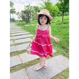 Váy đũi xốp siêu mát cực xinh cho bé gái⚡ free ship⚡️
