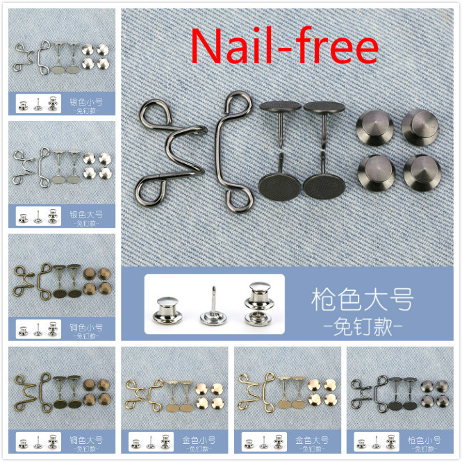 Set khuy thắt lưng có thể tháo rời tiện lợi 27 / 32mm phụ kiện thắt lưng nữ