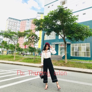 Quần VIỀN TRẮNG - ĐEN ẢnH chụp thật 100%