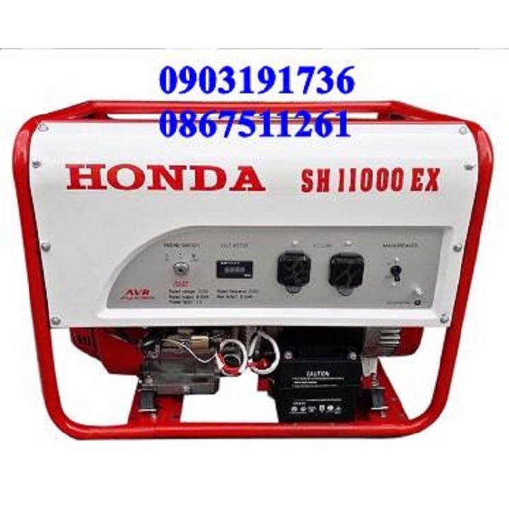 Máy phát điện Honda Thái lan SH 11000 EX chính hãng, máy xăng, đề nổ, le gió tự động