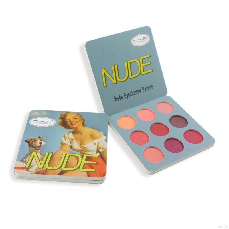 [Hàng mới về] Bảng phấn mắt 9 màu nhũ + lì lâu trôi chống nước dễ sử dụng | BigBuy360 - bigbuy360.vn