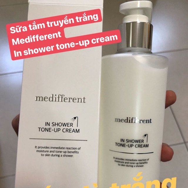 Sữa Tắm Truyền Trắng Medifferent In Shower Tone Up Cream 300ml