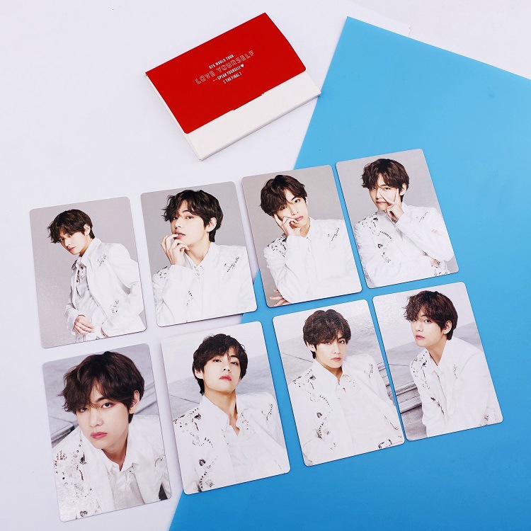 Set 8 bộ Thẻ Ảnh Nhóm Nhạc Bts