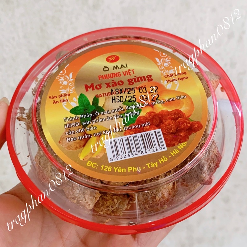 Ô mai mơ gừng thơm ngon (500g)