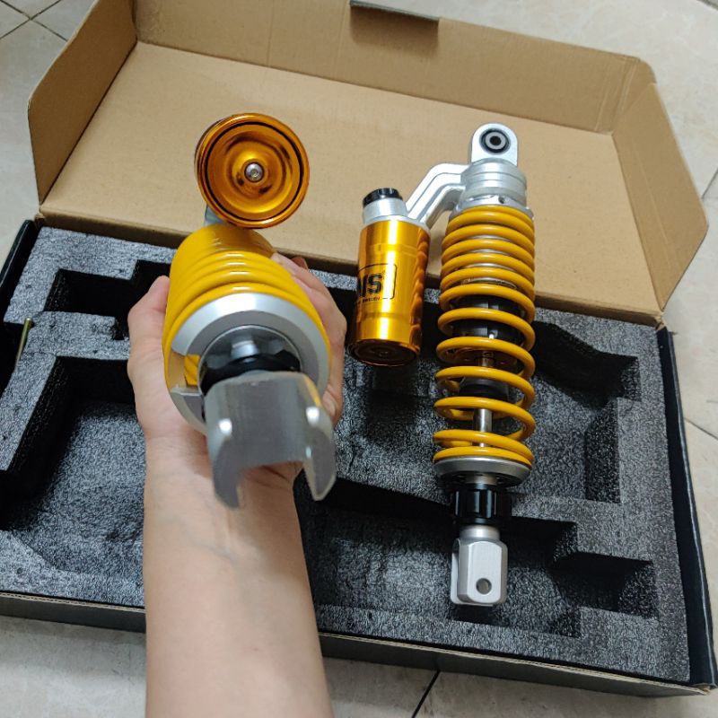 Phuộc Ohlins Nitron gắn NVX Airblade  Nouvo LX Nouvo SX nouvo5 6 PCX Shark Impulse Feliz....