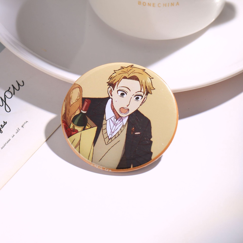 Mới Huy Hiệu Cài Áo Phong Cách Phim Anime Loid Anya Yor Forger
