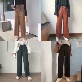 Quần ống rộng hàng dày dặn