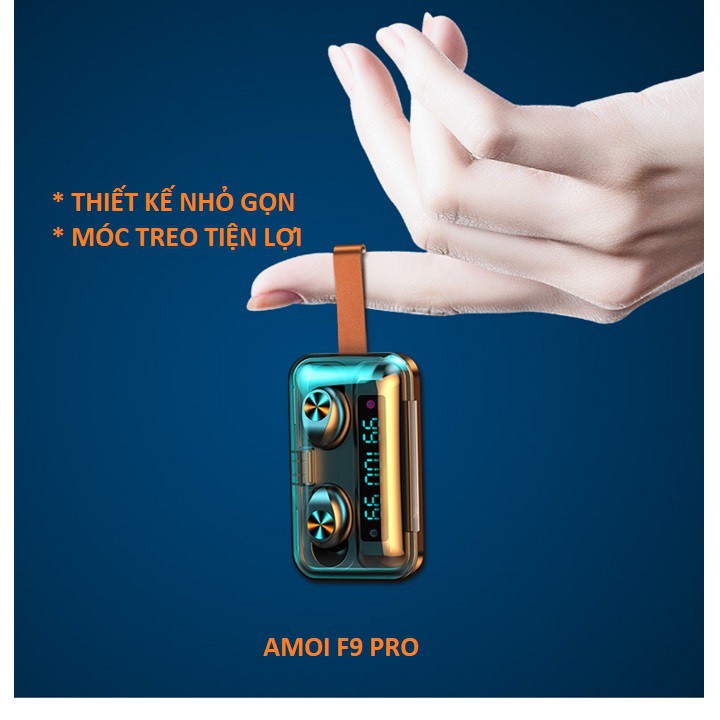 [Mã ELMS5 giảm 7% đơn 300k] Tai Nghe Bluetooth Amoi F9 Pro Max 2020