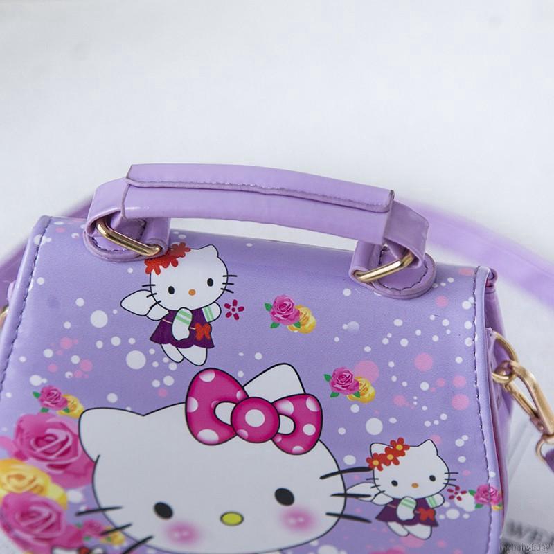 Túi đeo vai hình Hello Kitty / Peppa cho bé gái