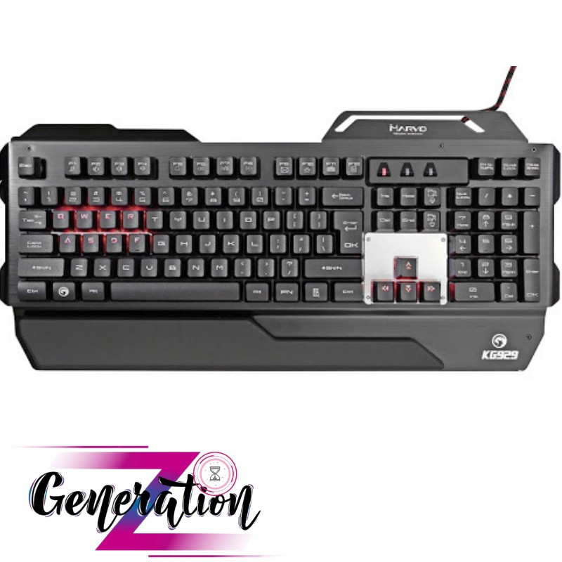 [Mã 33ELSALE hoàn 7% đơn 300K] BÀN PHÍM CƠ BLUESWICH MARVO (KG929) - KEYBOARD LED MARVO (KG929)