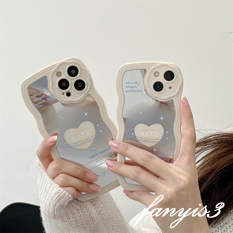 Ốp Điện Thoại Mềm Họa Tiết Trái Tim Vân Sóng Đơn Giản Cho iPhone 13 12 11 Pro Max X XR Xs Max 8 7 Plus