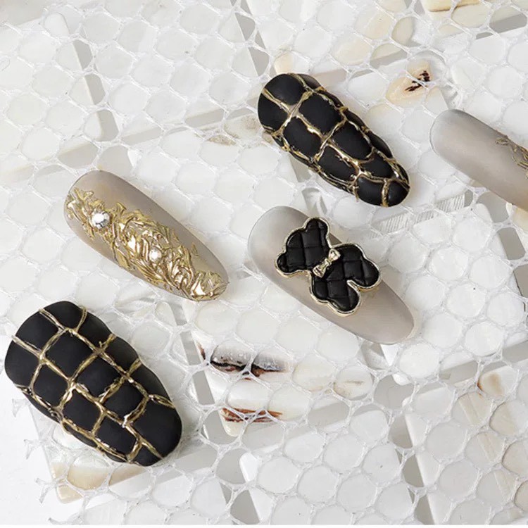 Charm gấu cao cấp trang trí móng phong cách nhật bản