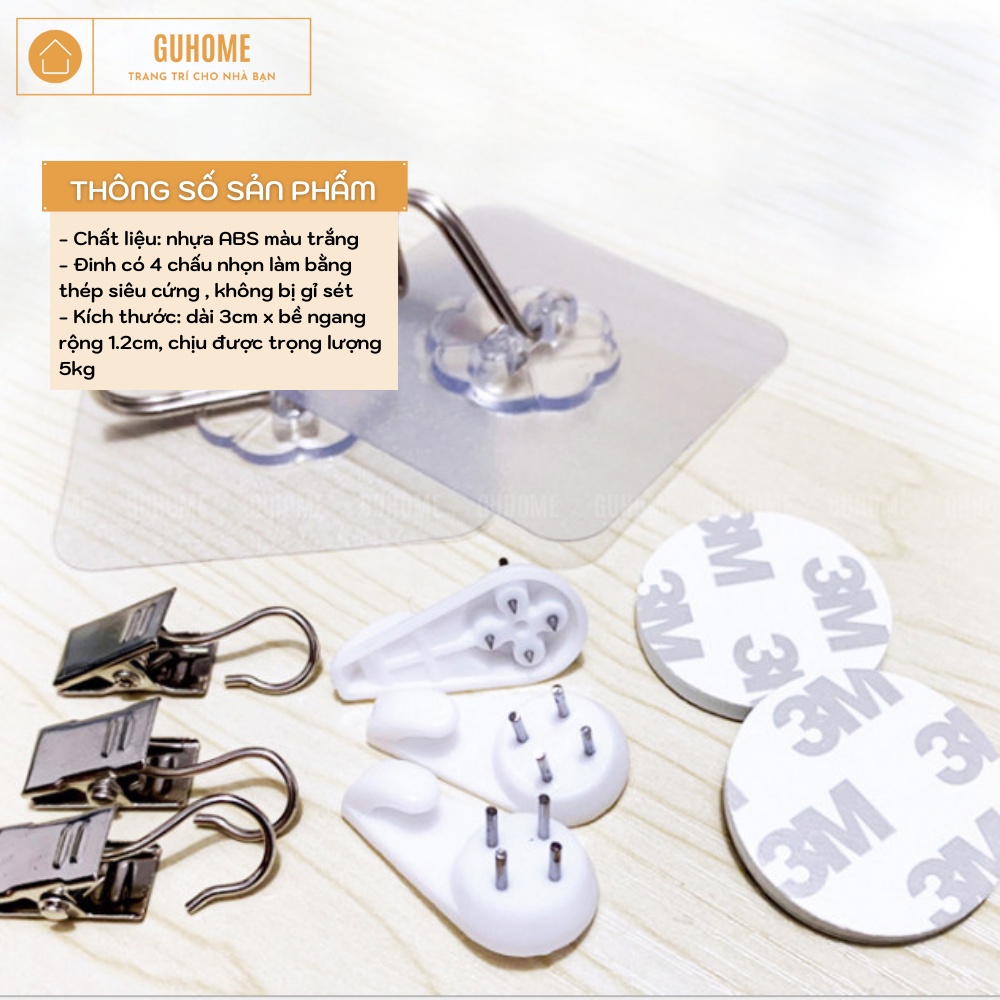 [SIÊU RẺ] BỘ MÓC TREO HỖ TRỢ TREO TRANH VẢI , THẢM DECOR