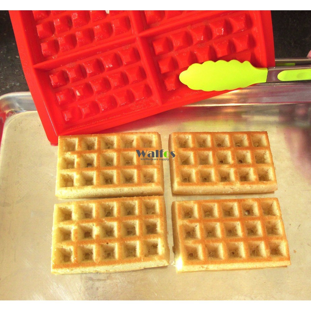 Khuôn làm bánh nướng bằng silicon Walfos Waffle