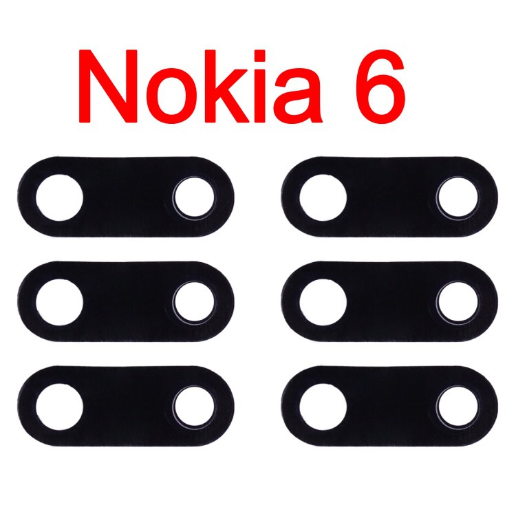 Mặt kính camera sau NOKIA 6 dành để thay thế mặt kính camera trầy vỡ bể cũ linh kiện điện thoại thay thế