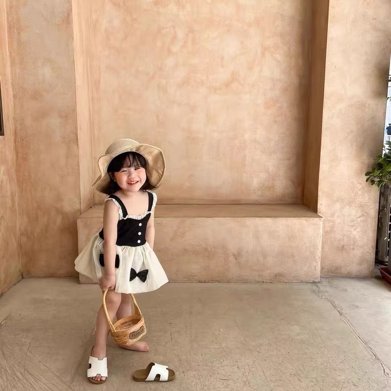 Đồ Bơi Một Mảnh Phong Cách Hàn Quốc Thời Trang Mùa Hè Cho Bé Gái